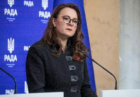 Briefings run at press center of Verkhovna Rada